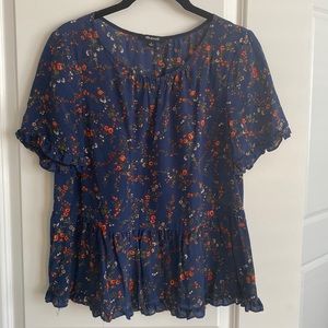 Floral Madewell top